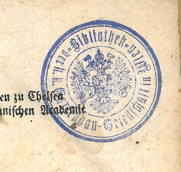 Bibliotheksstempel