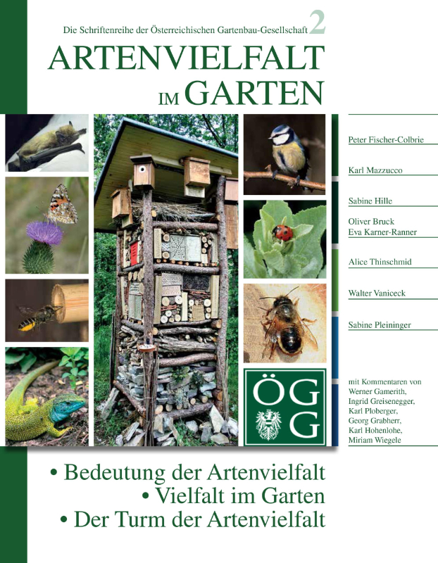 Cover Broschüre Band 2 Artenvielfalt im Garten